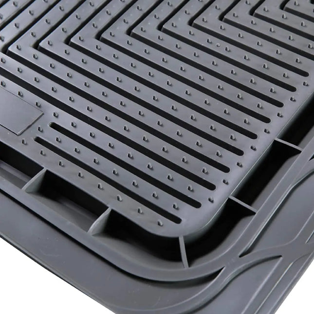 Bushranger Mud Tamer Floor Mats - Charcoal - Rear