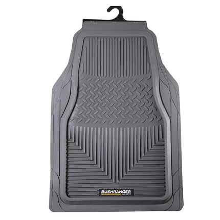 Bushranger Mud Tamer Floor Mats - Charcoal - Front