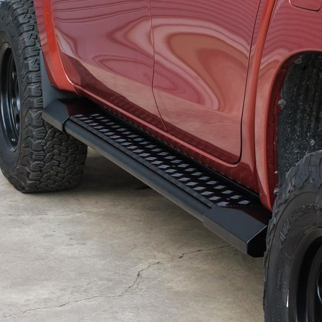 PIAK Side Step (Roadrunner, Black) for Mitsubishi Triton MR (11/2018 to 12/2023)