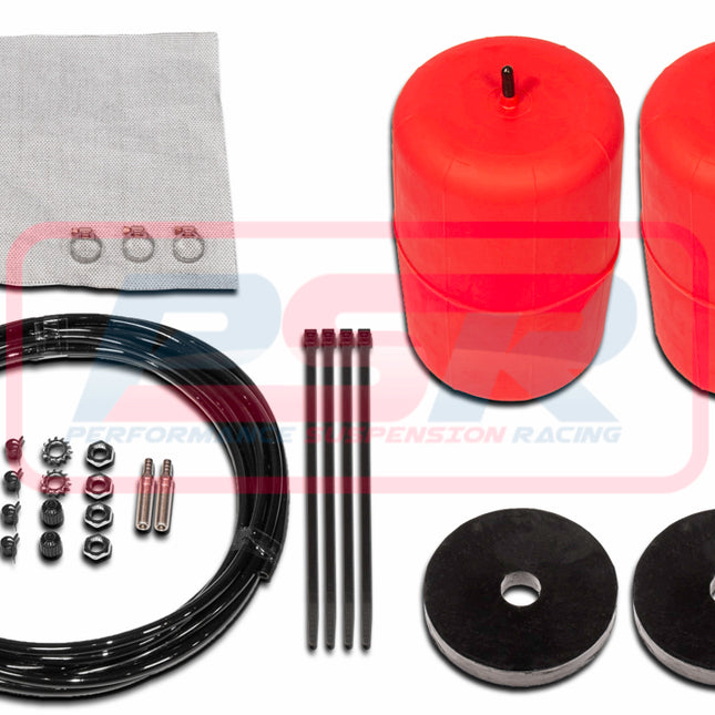Mitsubishi Challenger (Coil Spring Rear) 2000-2008 Polyair Red Bag Airbag Kit