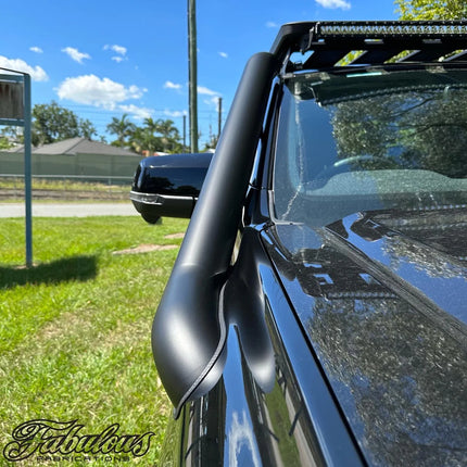 FABULOUS FABRICATIONS FORD RANGER NEXT GEN 4 INCH STAINLESS SNORKEL KIT AND ALLOY AIRBOX KIT