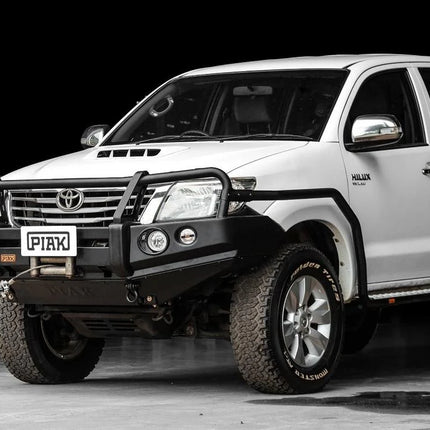 PIAK Premium Loop Bar (Black Recovery Points & Bash Plate) for Toyota Hilux (9/2011 to 6/2015)