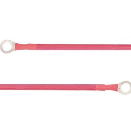 Renogy ANL Fuse Cable with Double Ring Terminals 2FT 4AWG for 3/8 in Lugs