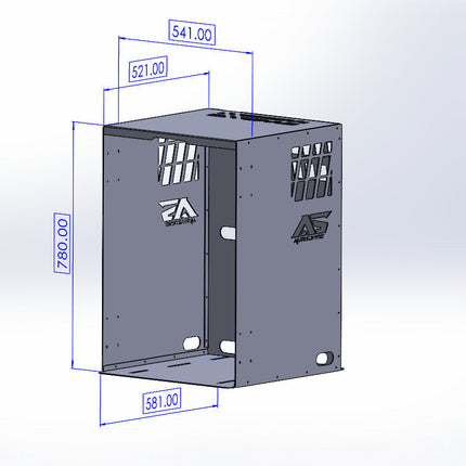 115L Fridge Cage to Suit Dometic NRX 115C Upright Fridge