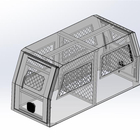 700mm Lite Dog Box - Matte Black