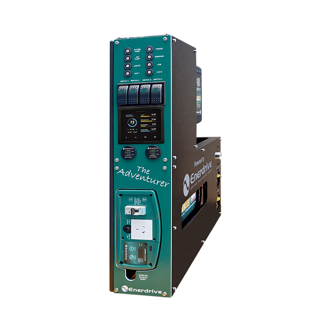 Enerdrive - Adventurer System 40AC 40DC 2000X Inc Simarine SCQ50