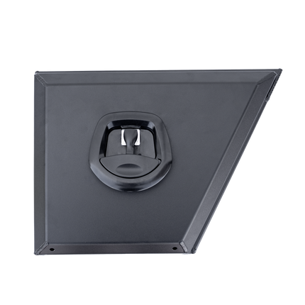 Front Square Under Tray Toolbox 400mm (Pair) - Matte Black