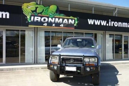 Deluxe Commercial Bull Bar to suit Landcruiser 80 series HZJ80/FZJ80