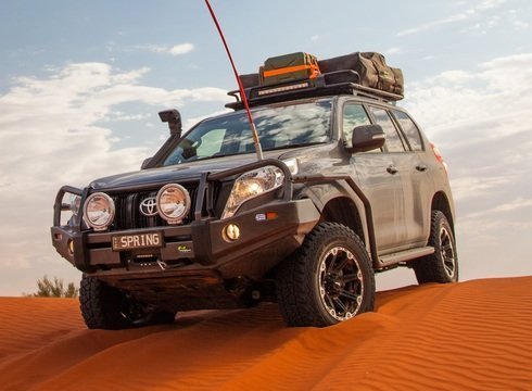 Deluxe Commercial Bull Bar to suit Toyota Prado 150 series 11/2013 to 10/2017