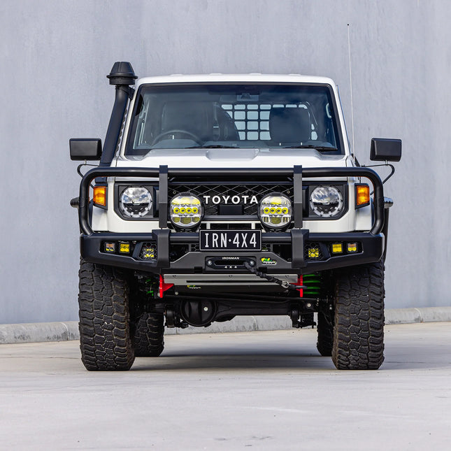 IRONMAN 4x4 APEX BULL BAR KIT 2x 5t recovery points 2023+ GDJ79