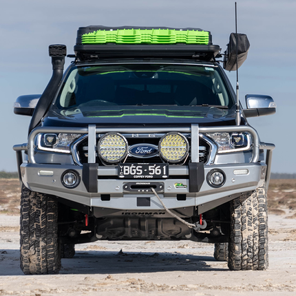 Deluxe Commercial Bull Bar to suit Ford Ranger PXII PXIII/Everest (With parking sensor provisions Without Tech Pack)