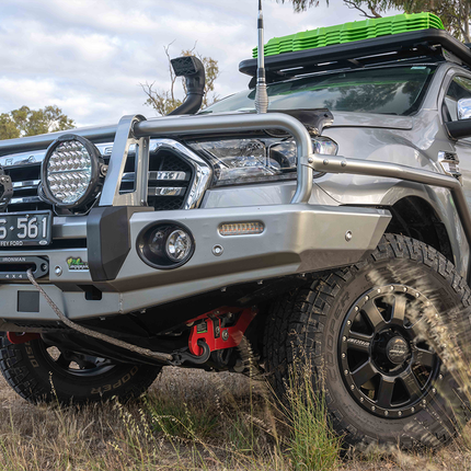 Deluxe Commercial Bull Bar to suit Ford Ranger PXII PXIII/Everest (With parking sensor provisions Without Tech Pack)
