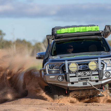 Deluxe Commercial Bull Bar to suit Ford Ranger PXII PXIII/Everest (With parking sensor provisions Without Tech Pack)