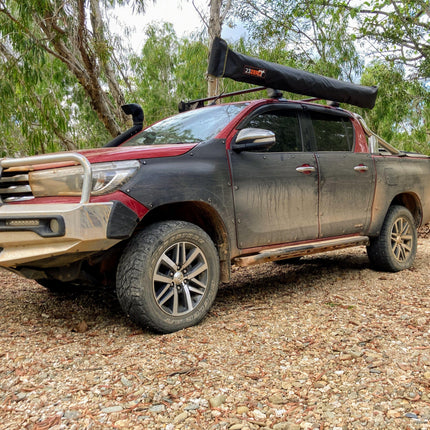 Toyota Hilux with Rhinohide Armor