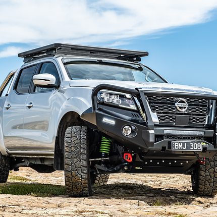 Deluxe Commerical Bull Bar to suit Nissan Navara NP300 2021 onwards Series 5