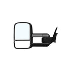 Clearview Towing Mirrors [Original, Pair, Indicators, Electric, Chrome] - Mazda BT-50 UP/UR Series Oct 2011 - Jun 2020