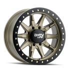 DIRTY LIFE 17x9 12N 6x139.7 CB110 Dual Tek DT2 Satin Gold Black Lip 1542KG