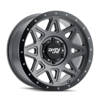 DIRTY LIFE 16x8 0P 5x150 CB110.1 THEORY Matte Gunmetal Black Lip 1450KG