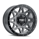 DIRTY LIFE 18x9 25P 6x139.7 CB110.1 THEORY Matte Gunmetal Black Lip 1600KG DNR