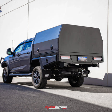 1700mm Lite Canopy - Matte Black
