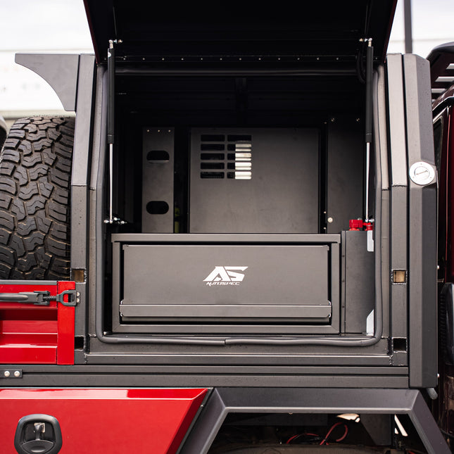 Large Aluminium Storage Drawer - Heavy Duty Slides V2