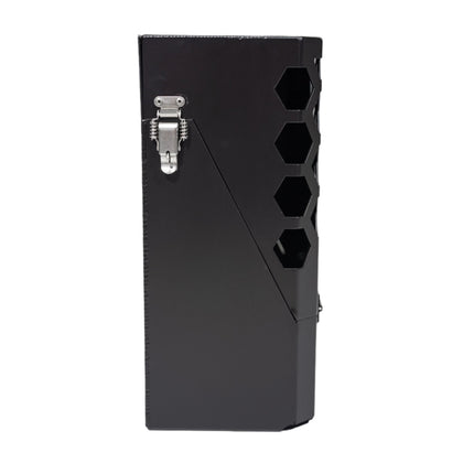 Lockable Jerry Can Holder - White