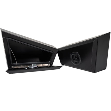 Tapered Under Tray Toolbox 1050mm (Pair) - Matte Black