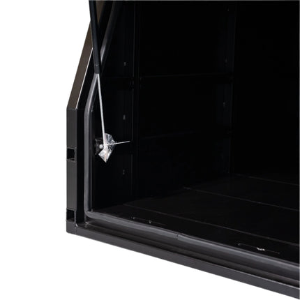 1000mm Aluminium Canopy - Matte Black