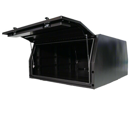 1700mm Aluminium Canopy - Matte Black
