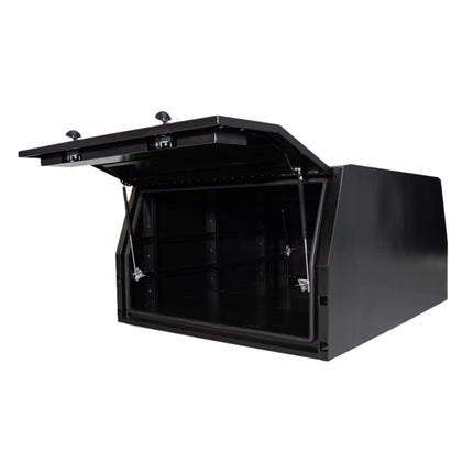 1400mm Aluminium Canopy - Matte Black