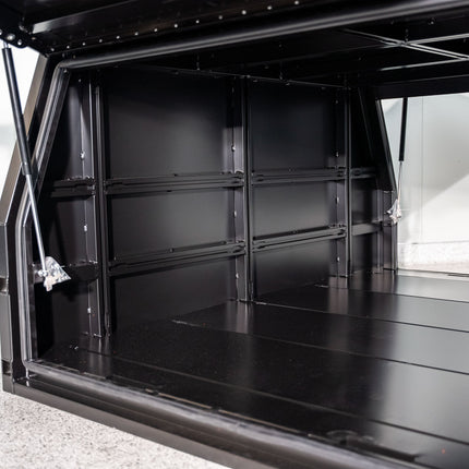 79 Series 1400mm Aluminium Canopy - Matte Black