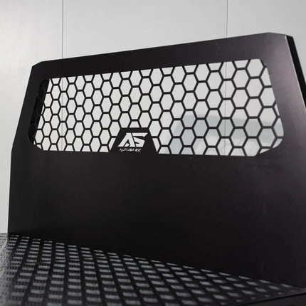 Aluminium Space Cab Tray with Trundle - 2000mm - White