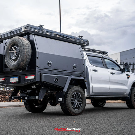 1700mm Lite Canopy - Matte Black