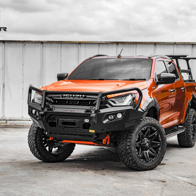 Hamer King Series Plus Bull Bar for Isuzu D-Max ( 2021 – 2024 )