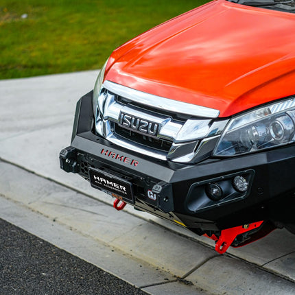 Hamer 4X4 King series bull bar (winch compatible up to 12,000LB) D-Max (2012 – 2016)