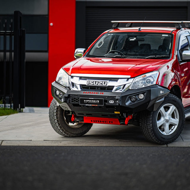 Hamer 4X4 King series bull bar (winch compatible up to 12,000LB) D-Max (2012 – 2016)