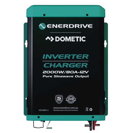 ENERDRIVE INVERTER/CHARGER (COMBI) 2000W/80A-12V