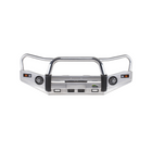 Polished Alloy Bull Bar to suit Mitsubishi Triton MQ and Fiat Fullback 2016 onwards