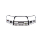 Polished Alloy Bull Bar to suit Toyota Hilux Revo 2015 to 4/2018 (Suits Wide Body Models Only - Hi-Rider 4x2/Dual Cab 4x4/Extra Cab 4x4 Workmate SR and SR5)