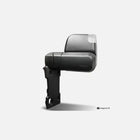 MSA LANDCRUISER 70-79 SERIES TOWING MIRRORS (1984-CURRENT) - Black, Electric Kit, Big Base, Indicators, Switch Kit Included
