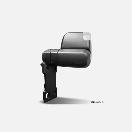 MSA LANDCRUISER 70-79 SERIES TOWING MIRRORS (1984-CURRENT) - Black, Electric Kit, Big Base, Indicators, Switch Kit Included