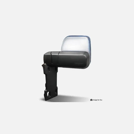 MSA LANDCRUISER 70-79 SERIES TOWING MIRRORS (1984-CURRENT) - Chrome, Manual, Big Base