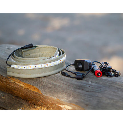 Ironman 4X4 Awning 12V LED Sail Track Light Strip and Dimmer Set