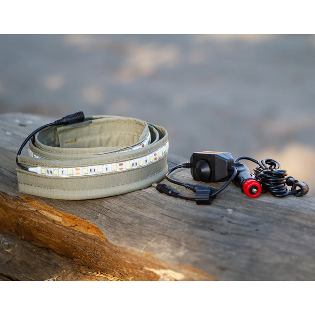 Ironman 4X4 Awning 12V LED Sail Track Light Strip and Dimmer Set