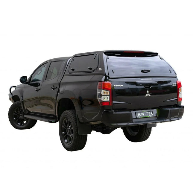 IRONMAN 4x4 CANOPY - PINNACLE 2 FIBREGLASS (SIDE LIFT UP WINDOWS AND CENTRAL LOCKING REAR DOOR)