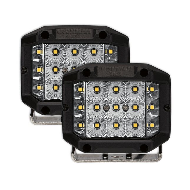 Ironman 4X4 3" Universal 30W LED with Side Shooters — ONE PAIR