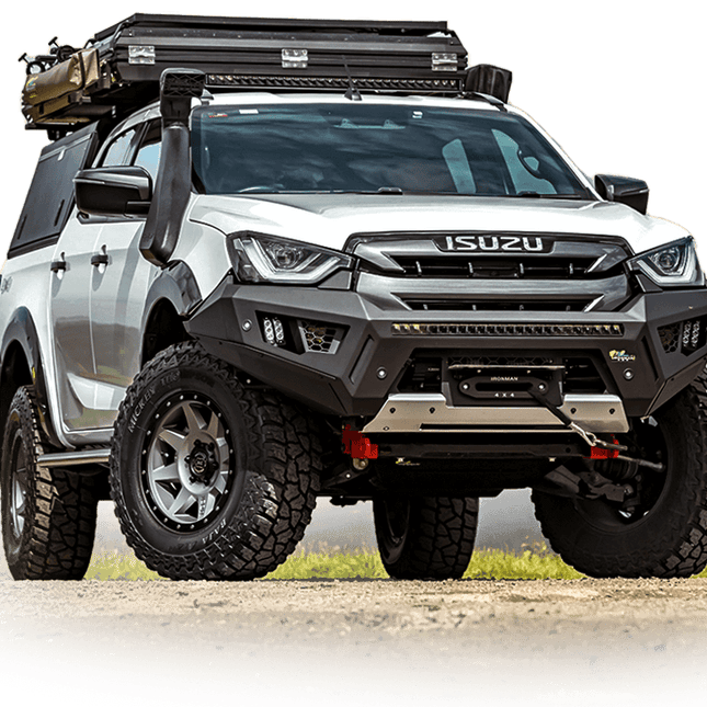 Raid Full Length Steel Bumper Bull Bar to suit Isuzu D-Max 8/2019 onwards