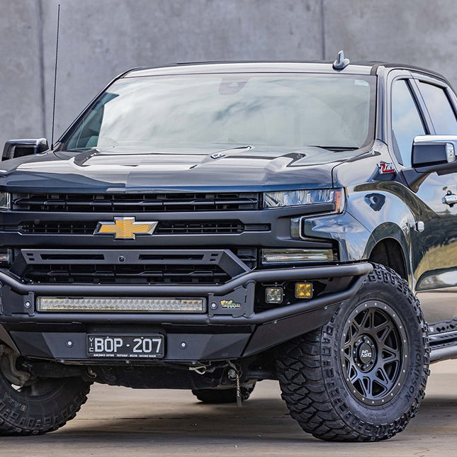 Raid Tube Steel Bull Bar to suit Chev Silverado 2019 onwards