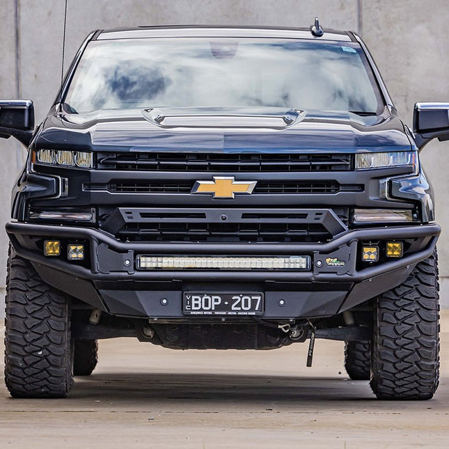 Raid Tube Steel Bull Bar to suit Chev Silverado 2019 onwards