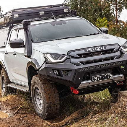 Raid Full Length Steel Bumper Bull Bar to suit Isuzu D-Max 8/2019 onwards